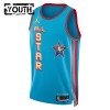 Camiseta Niños NBA All-Star 2025 Lebron James Jordan Azul Swingman